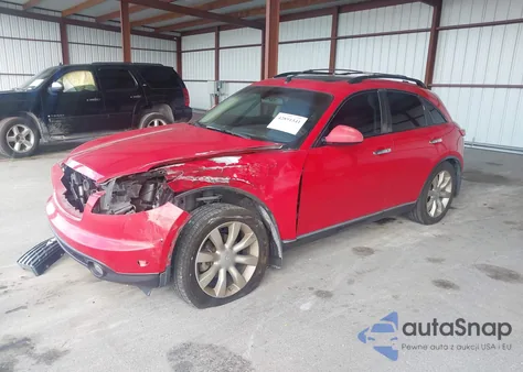 2003 Infiniti Fx35 z USA, uszkodzony, nr VIN JNRAS08U53X001825